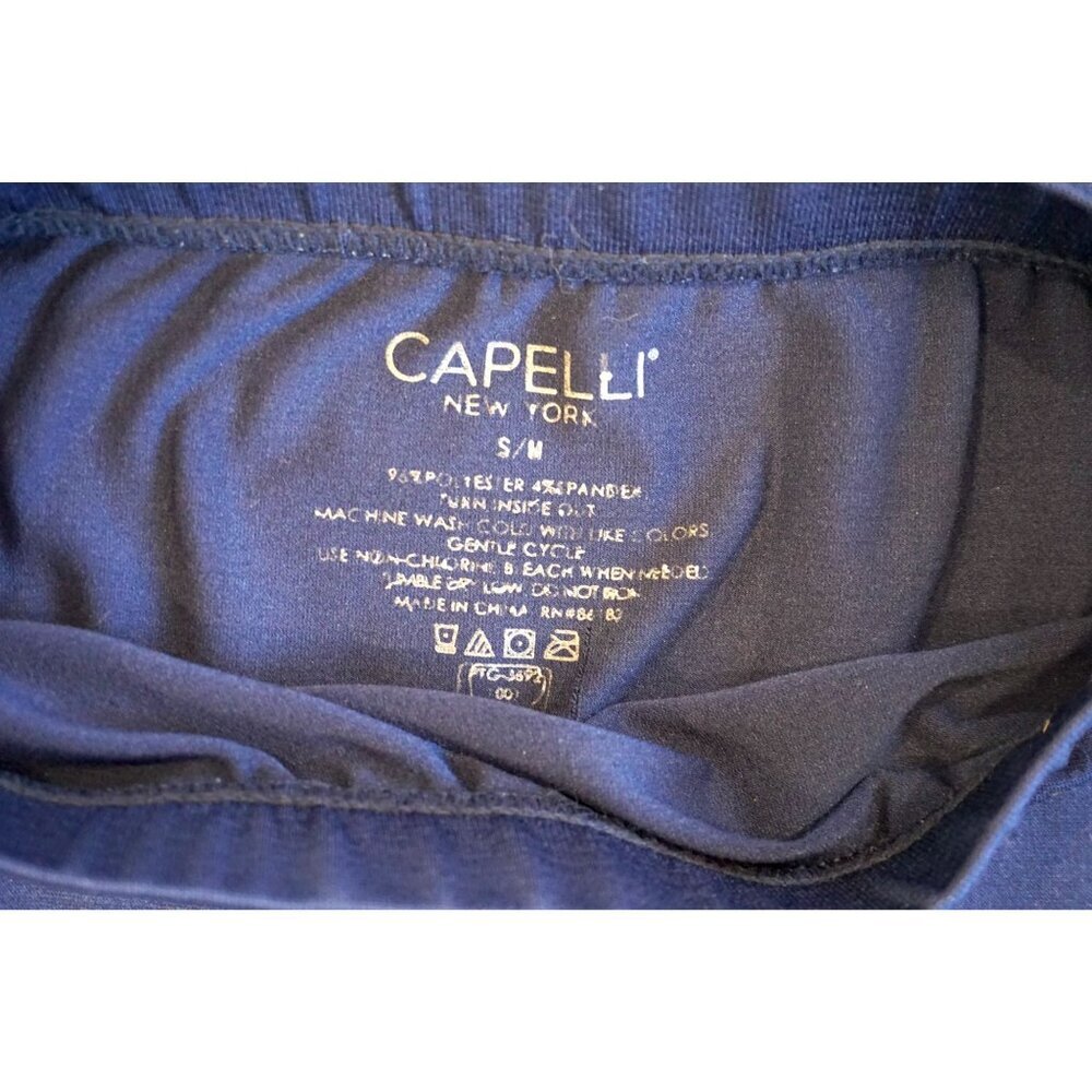 Capelli New York Navy Printed Leggings – Size S/M, Youth (10-12) - Picture 5 of 5
